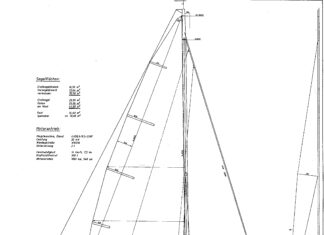 30 m² Jollenkreuzer Stahl - Ernst-Riss