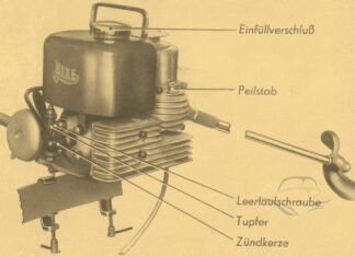 Nixe Seitenbordmotor - VEB Schleifmaschinenwerk Berlin